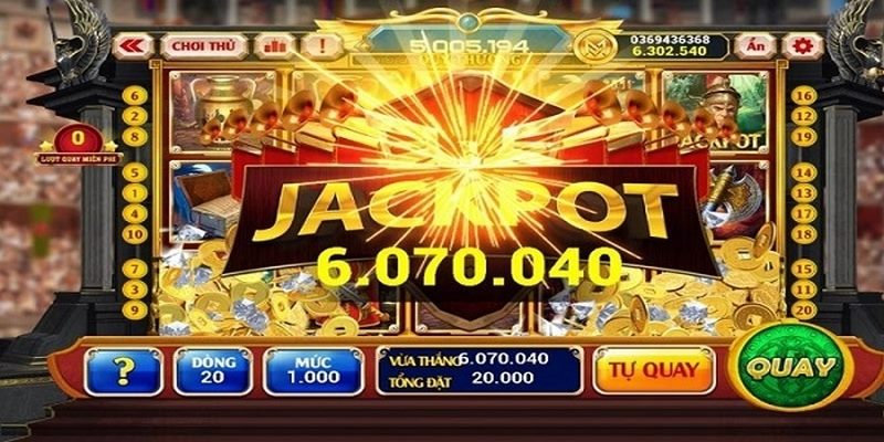 Giải thưởng Jackpot cuốn hút với hội viên